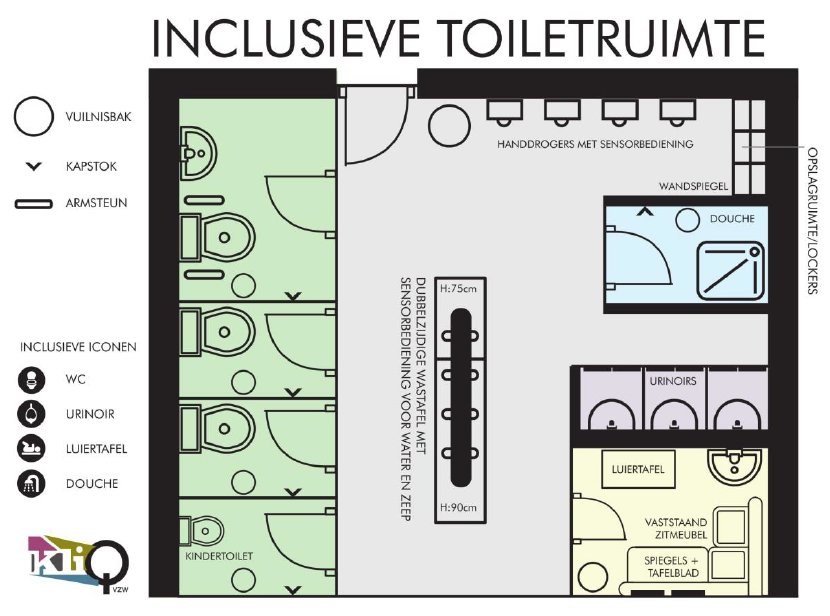 inclusieve toiletten
